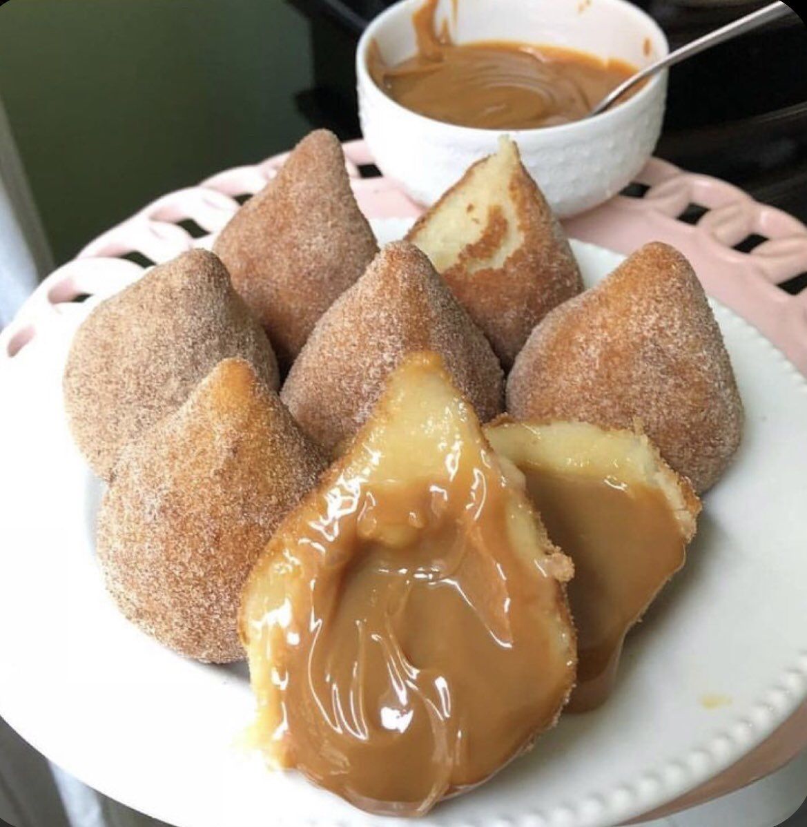 Coxinha De Doce De Leite Sabor Gostoso